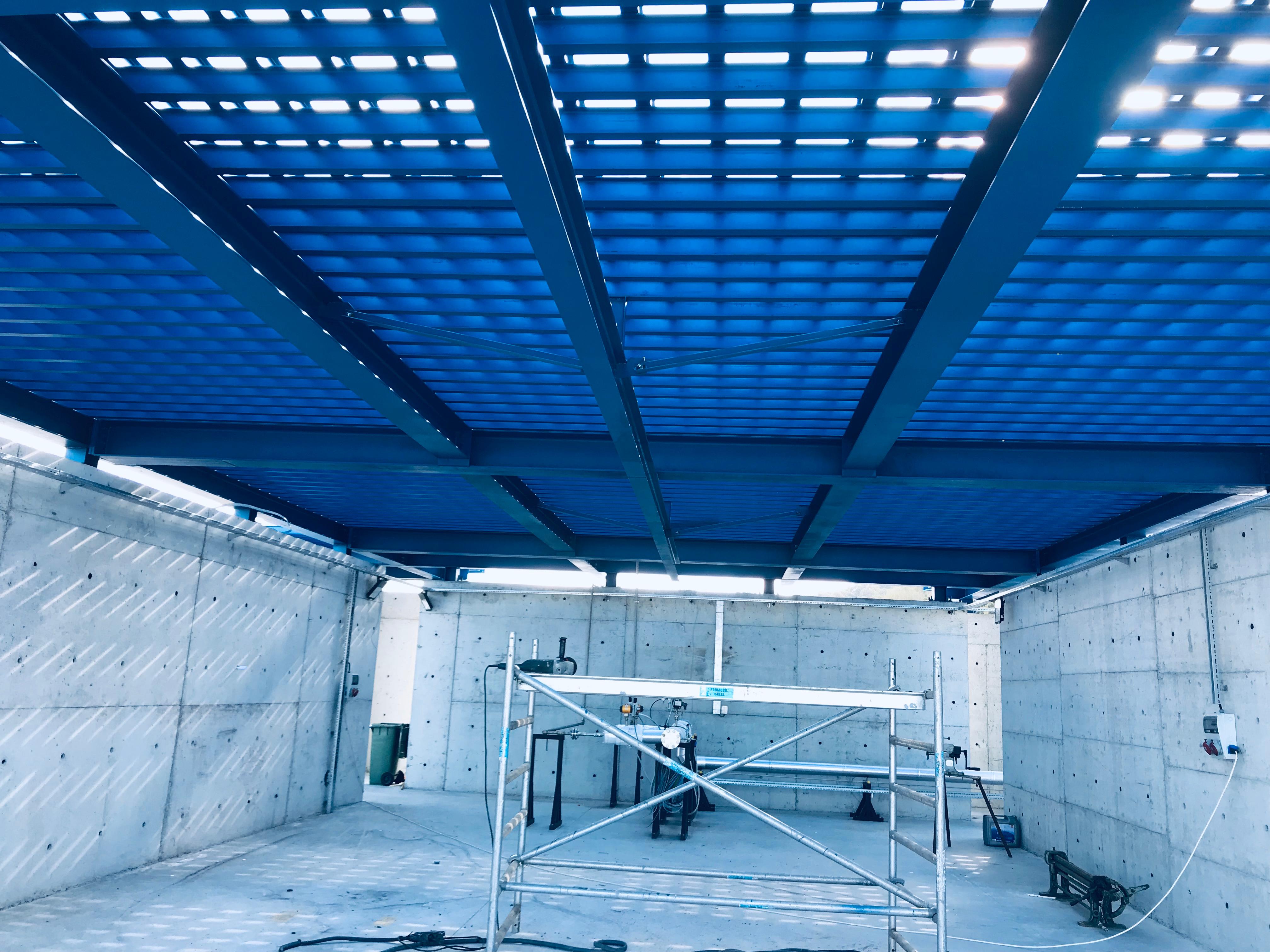 Şile Tesisleri Teknik Hacim Çelik Çatısı - Detay Resmi 2