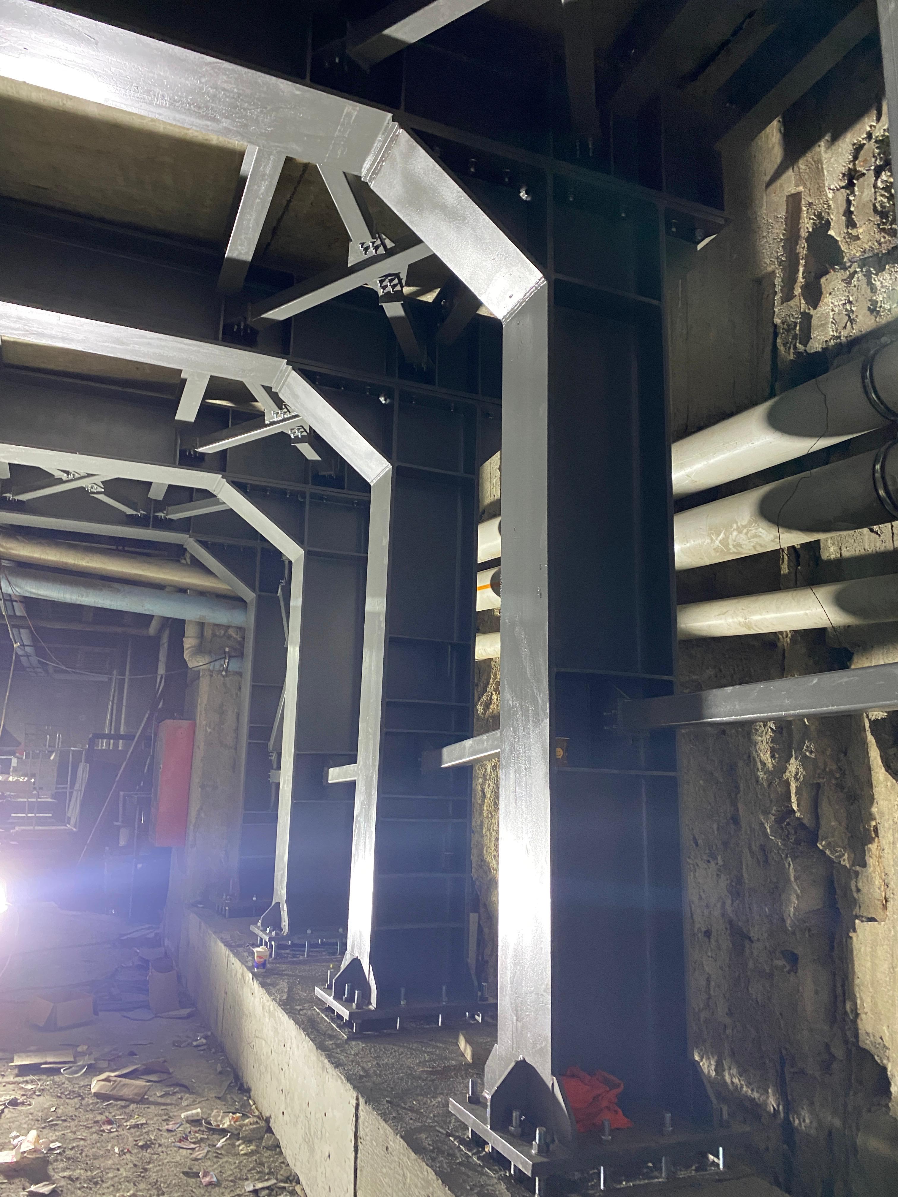 Beyoğlu Tüneli Yapısal Çelik Güçlendirme - Detay Resmi 2