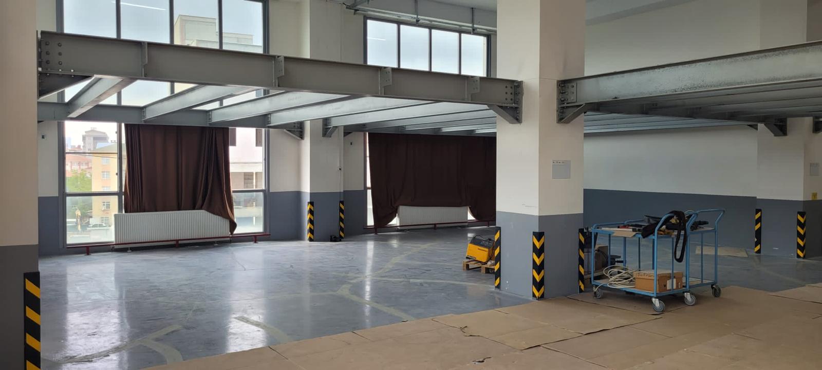 Ataşehir Ferhatpaşa Endüstriyel Tesis Çelik Asma Katı - Detay Resmi 1